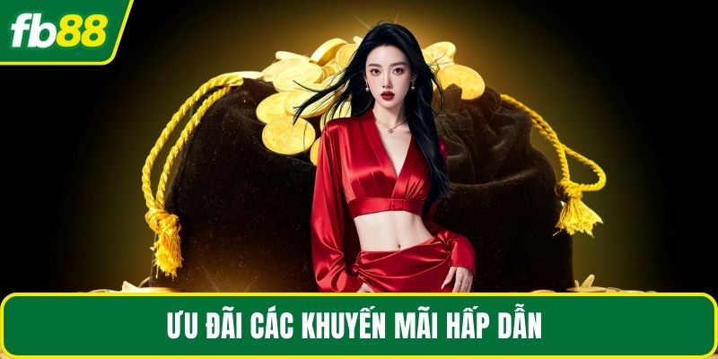 Ưu đãi các khuyến mãi hấp dẫn 